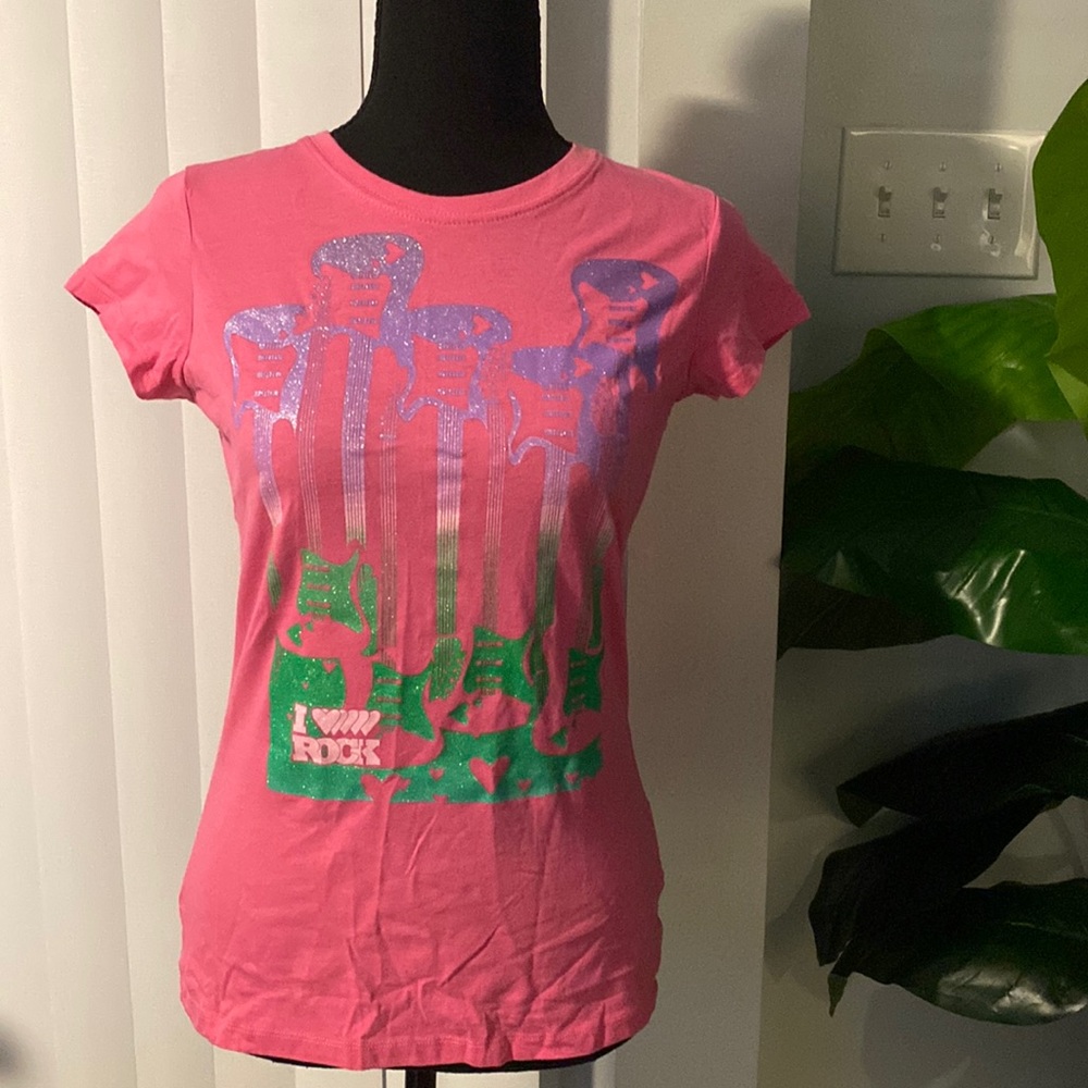 Place my perfect I love rock tee size XL 14 NWT